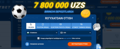 Hisobni qanday ro'yxatdan o'tkazaman?